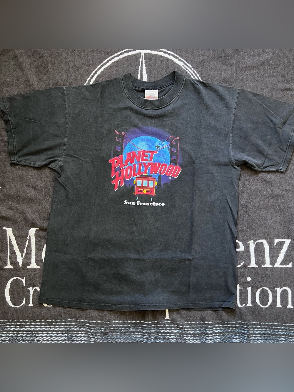 Planet Hollywood San Francisco Black Graphic Tee